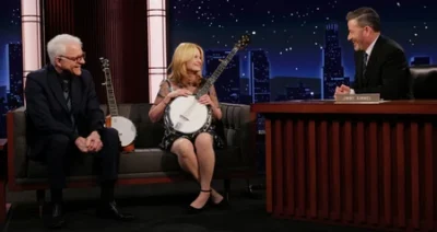 Steve Martin & Alison Brown on Jimmy Kimmel Live